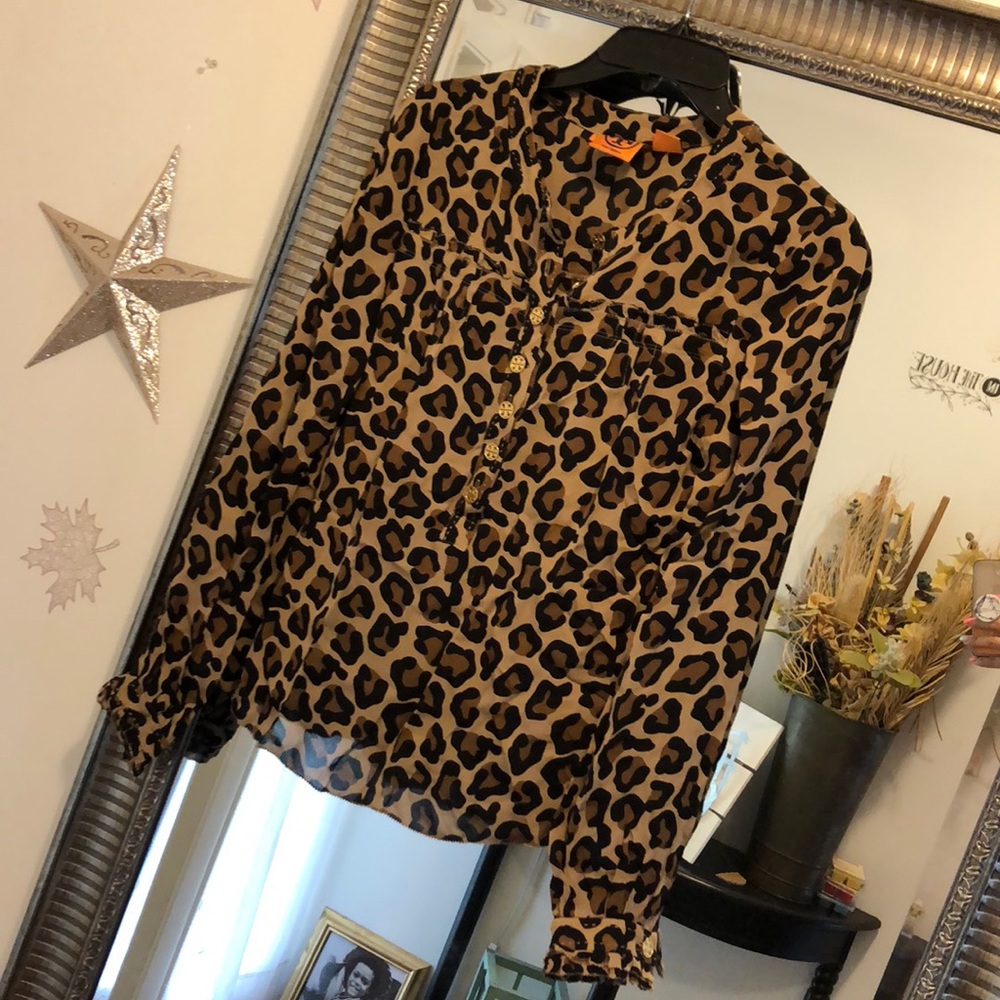Leopard Tory Burch Top